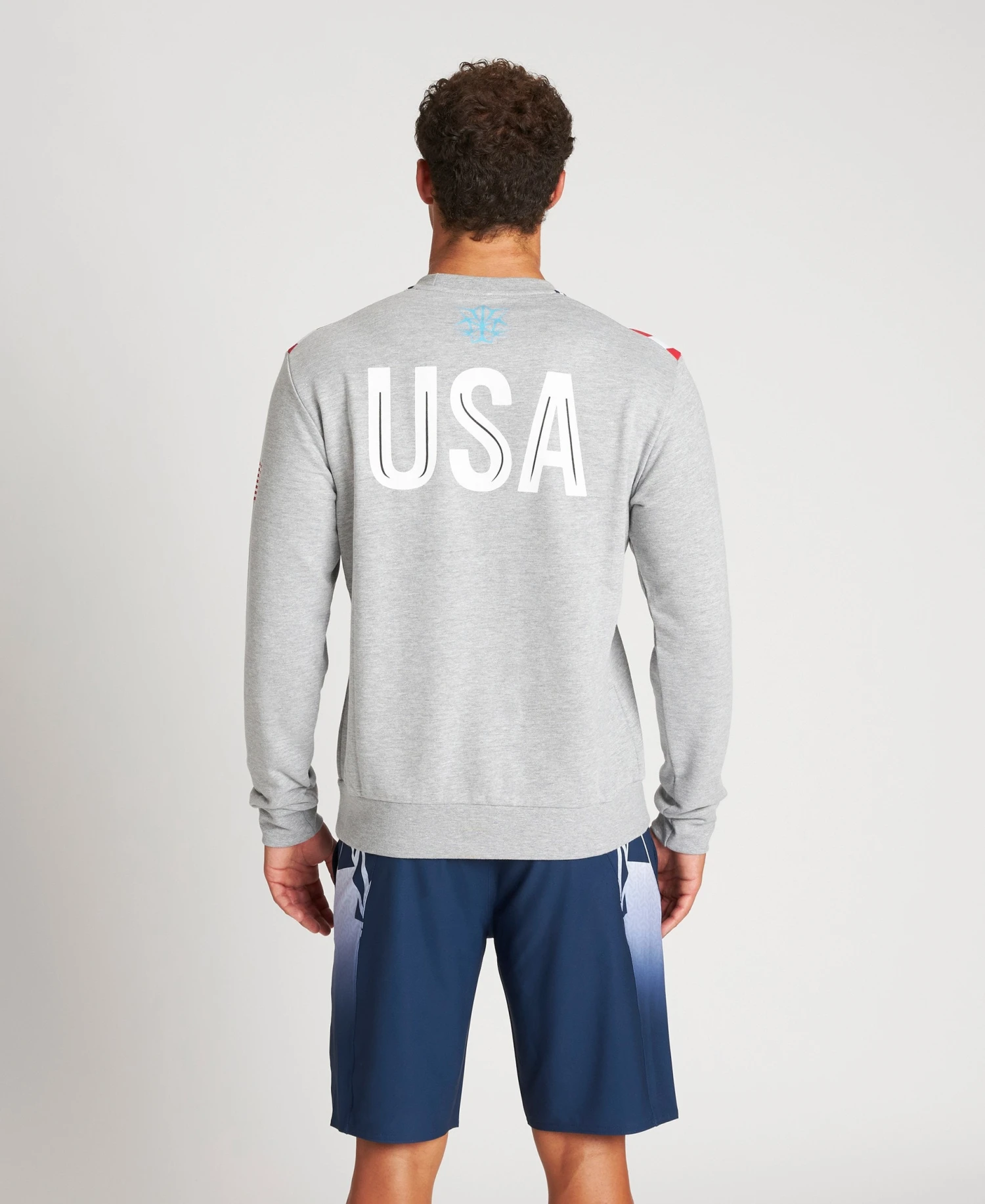 Arena USA Swimming Team Kit Men's Crewneck – Official Line 6 Arena USA Swimming Team Kit Men's Crewneck – Official Line - Image 4