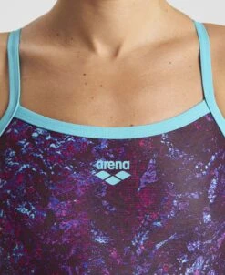 Arena Mountains Texture Light Drop Back One Piece -Arena ftp m magentoproduct photos004616850 004 xl