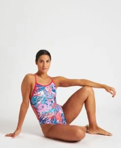 Arena Tropicals Sketch Lace Back One Piece -Arena ftp m magentoproduct photos004641990 003 xl