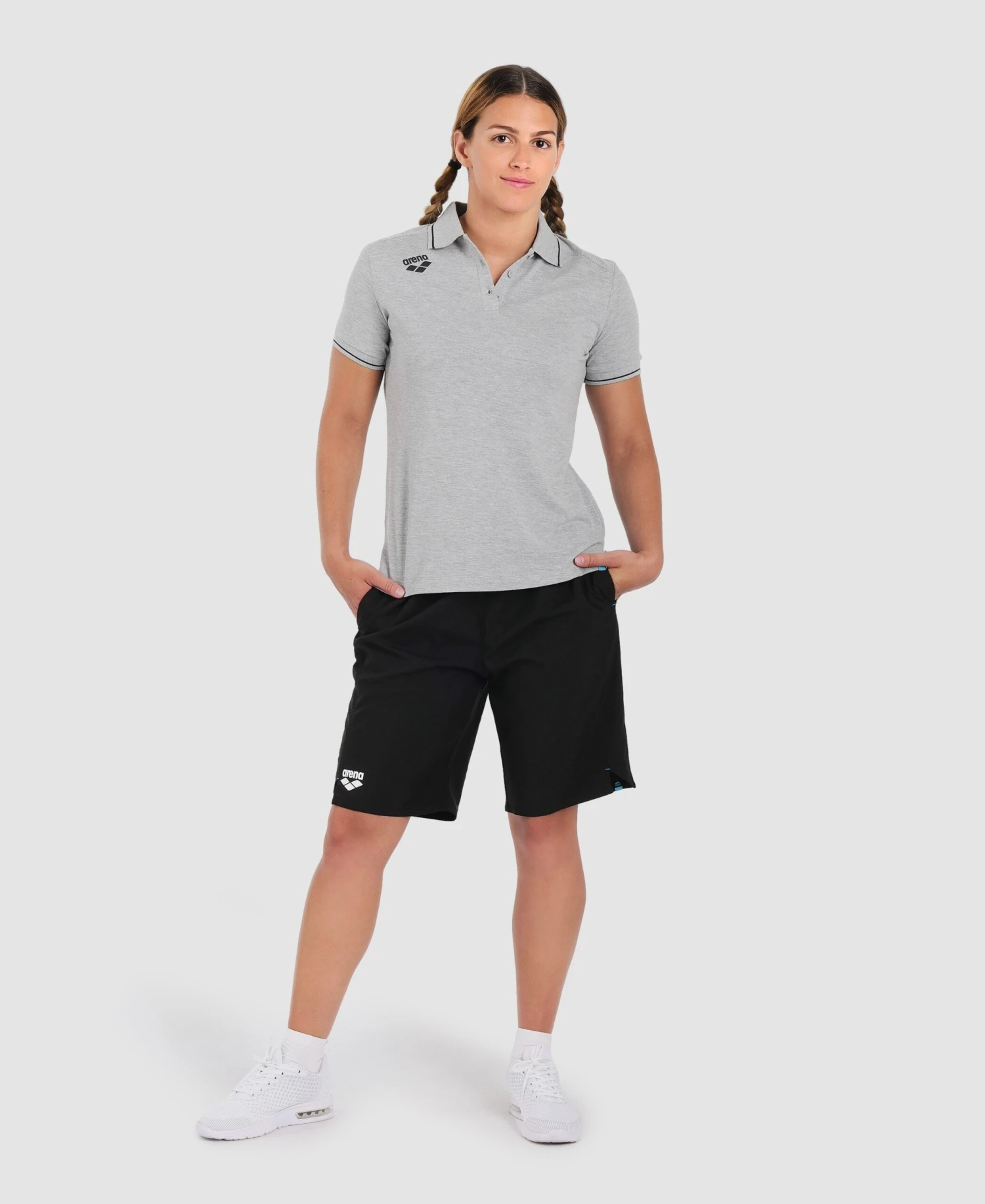 Arena Women's Team Cotton Polo Shirt Solid 11 Arena Women's Team Cotton Polo Shirt Solid - Image 9