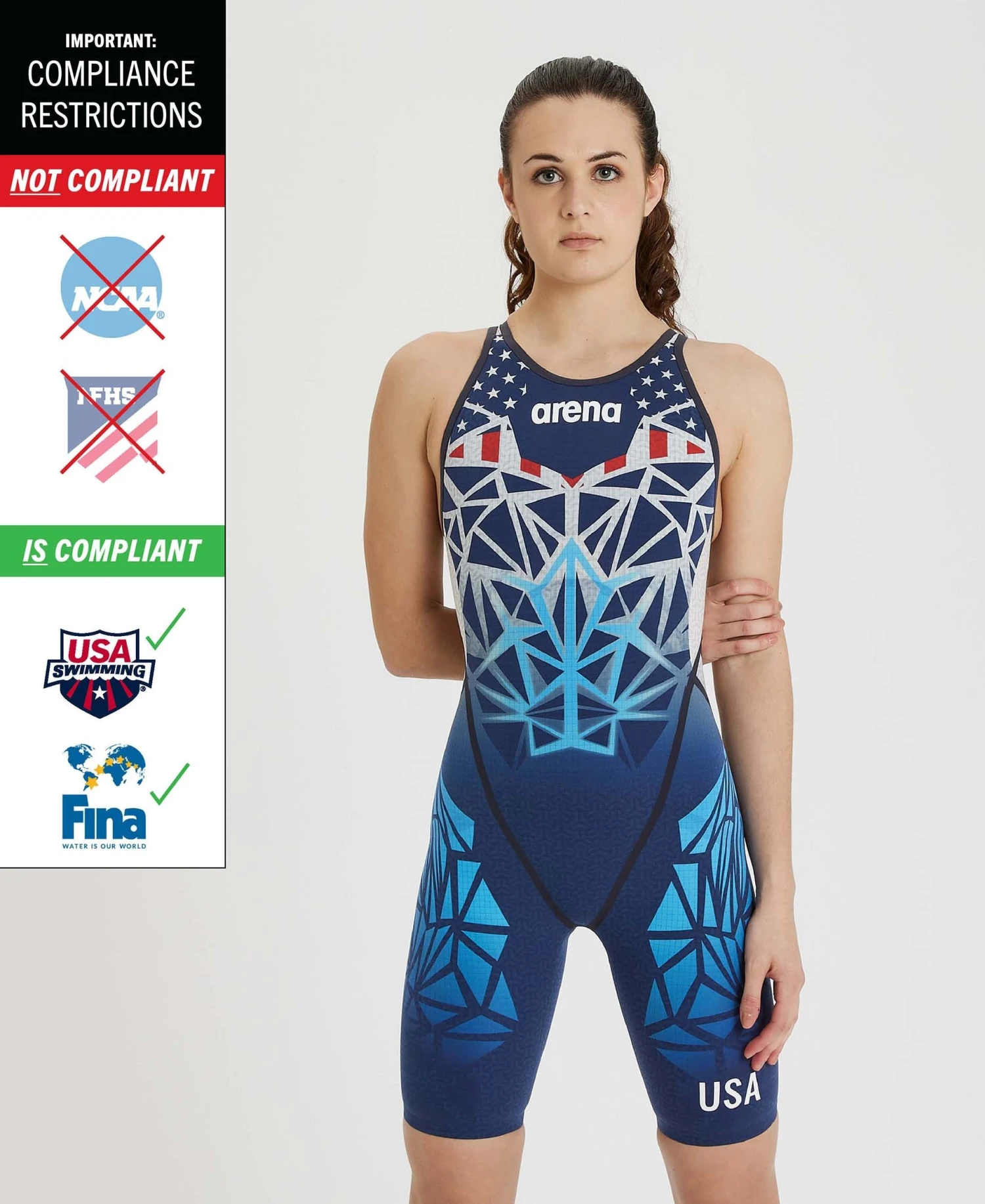 Arena Core FX Open Back – USA Athlete Authentic Limited Edition - NOT NCAA/High School Compliant 4 Arena Core FX Open Back – USA Athlete Authentic Limited Edition - NOT NCAA/High School Compliant - Image 2