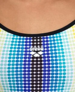 Arena Circle Stripe Lace Back One Piece 10 Arena Circle Stripe Lace Back One Piece -Arena ftp m magentoproduct photos005927550 004 xl