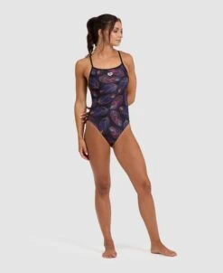 Arena Falling Leaves Booster Back One Piece -Arena ftp m magentoproduct photos005936550 003 xl