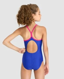 Arena Girls Solid Light Drop Back One Piece -Arena ftp m magentoproduct photos006878800 002 xl