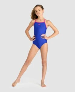 Arena Girls Solid Light Drop Back One Piece -Arena ftp m magentoproduct photos006878800 003 xl