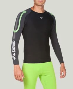 Arena POWERSKIN Carbon Compression - Men's Long Sleeve Top -Arena ftp m magentoproduct photos1d14355 003 xl