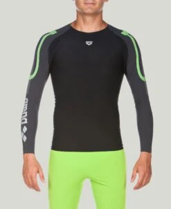 Arena POWERSKIN Carbon Compression - Men's Long Sleeve Top -Arena ftp m magentoproduct photos1d14355 005 xl